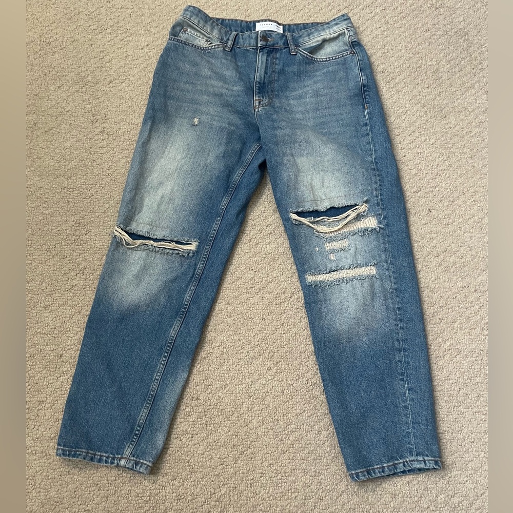 Topman thrifted baggy jeans ‼️